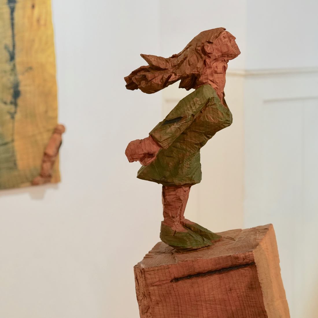 visarte kabinett ausstellung show marcel bernet skulptur sculpture wood holz sculptor bildhauer kunst art