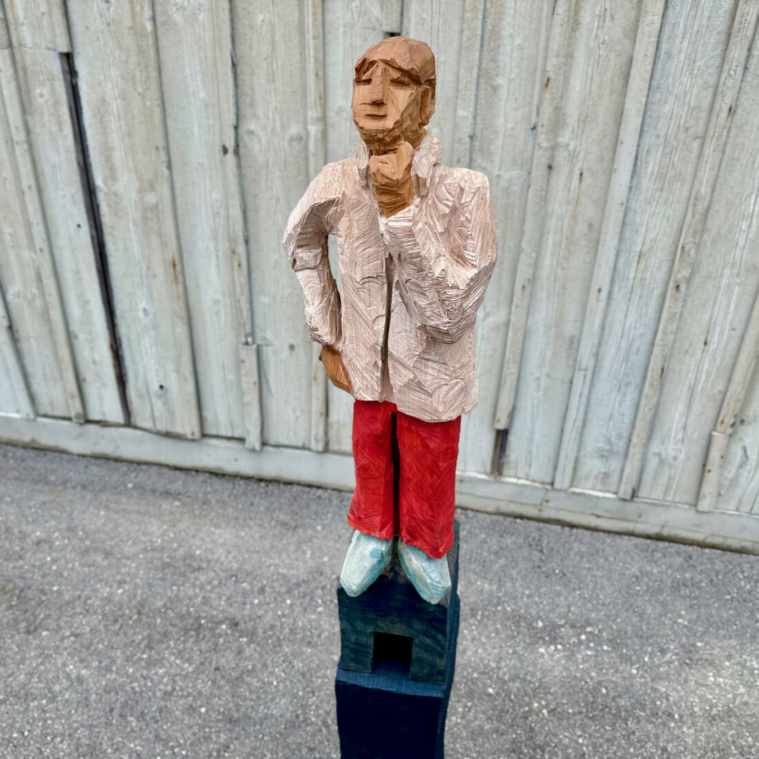 marcel bernet skulptur sculpture wood holz sculptor bildhauer kunst art figurative figürlich