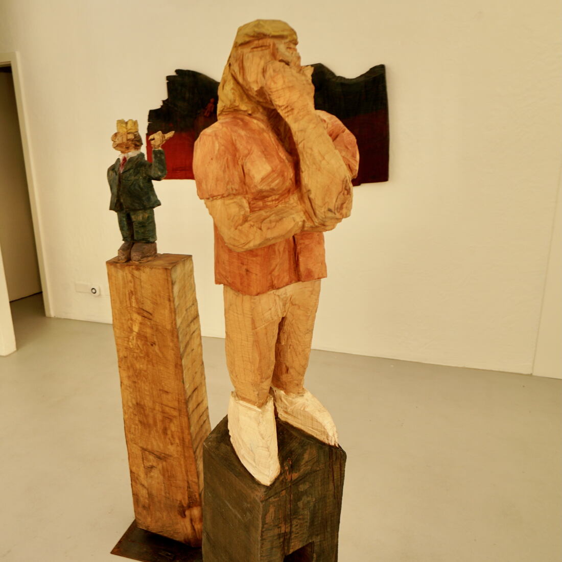 Marcel Bernet holzbildhauer figürlich holzskulptur sculptor figurative wood art