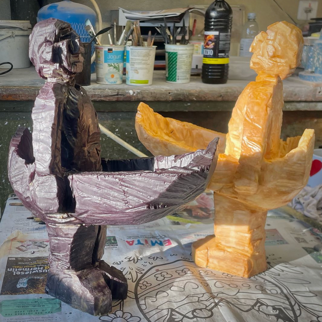 Marcel Bernet holzbildhauer figürlich holzskulptur sculptor figurative wood art