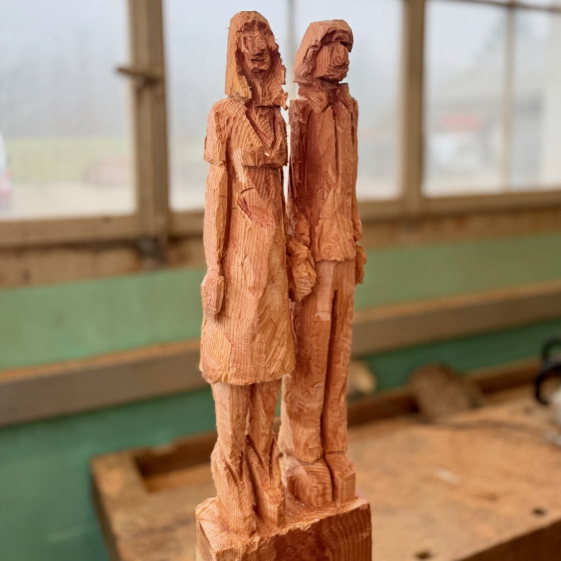 Marcel Bernet holzbildhauer figürlich holzskulptur sculptor figurative wood art