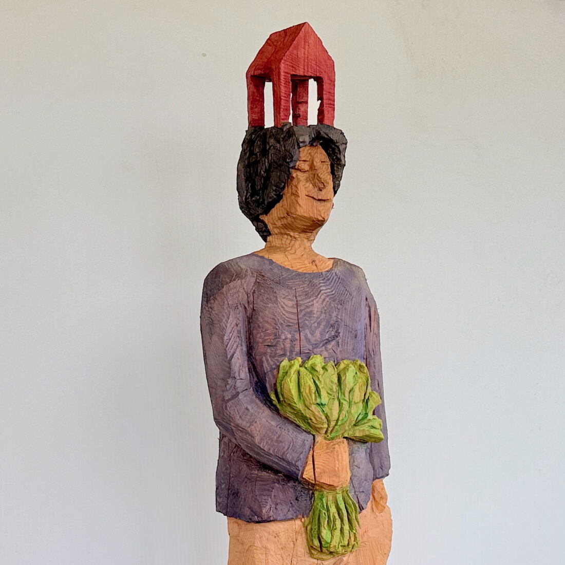 Marcel Bernet holzbildhauer figürlich holzskulptur sculptor figurative wood art kettensäge chainsaw motorsäge