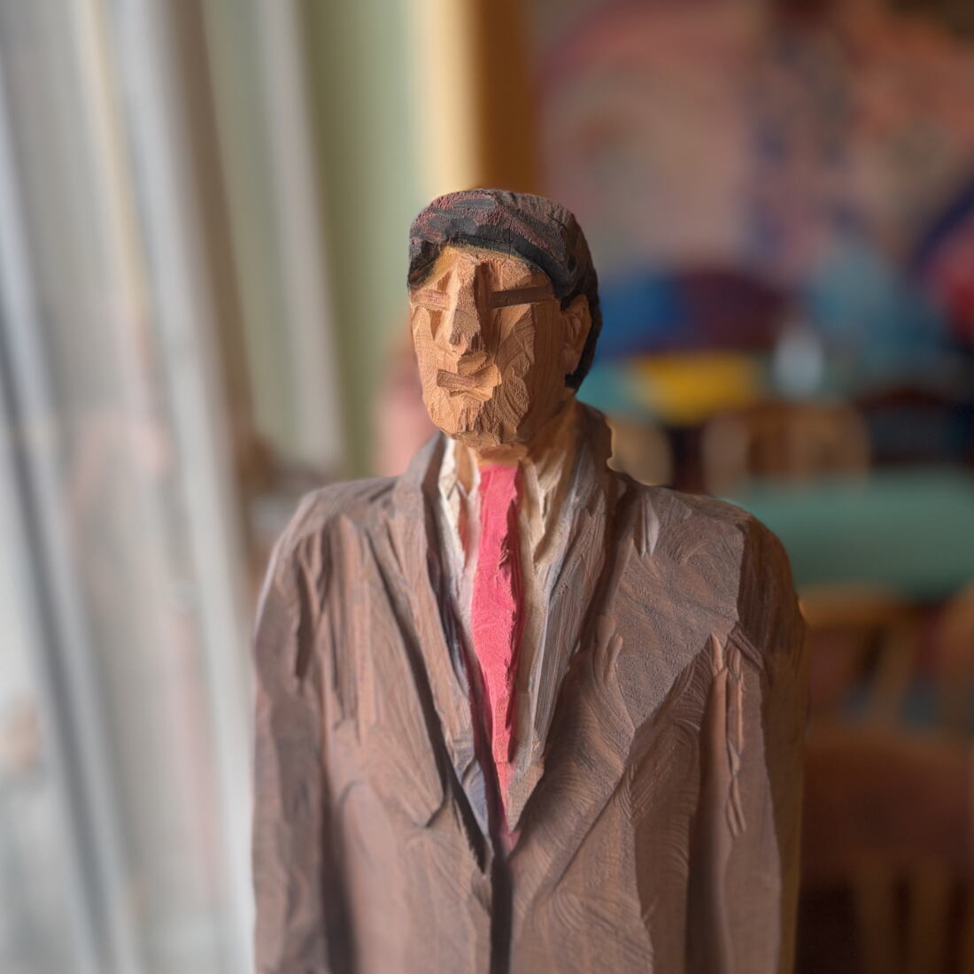 Marcel Bernet holzbildhauer figürlich holzskulptur sculptor figurative wood art kettensäge chainsaw motorsäge rigi weggis luzern edelweiss